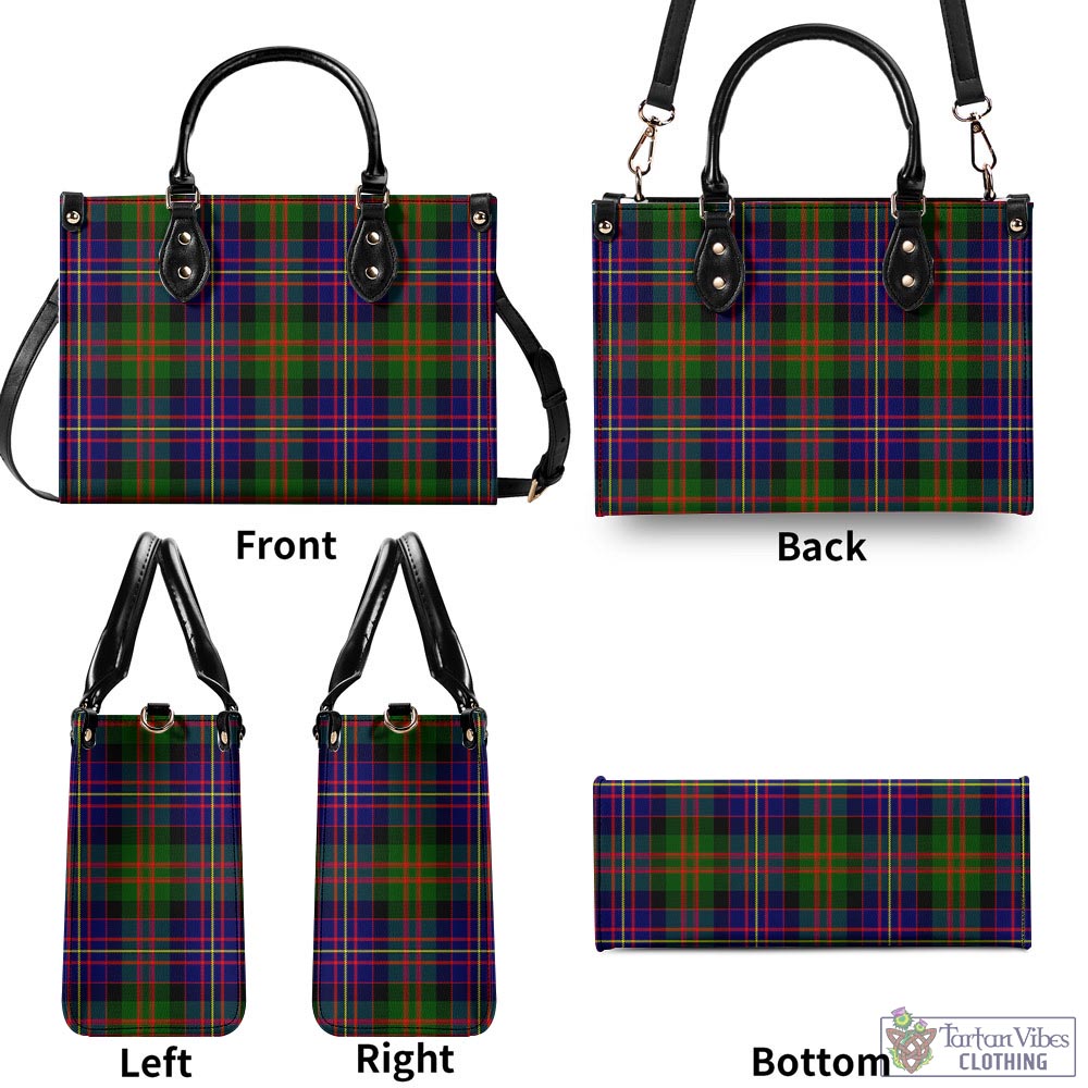 Chalmers Tartan Luxury Leather Handbags - Tartan Vibes Clothing
