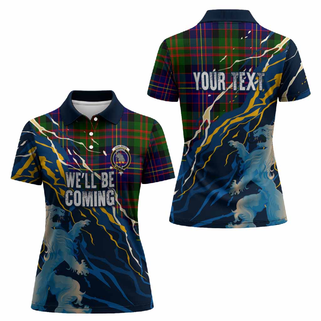 Chalmers Scotland Tartan Women Polo Shirt WC2026 Football - We'll Be Coming