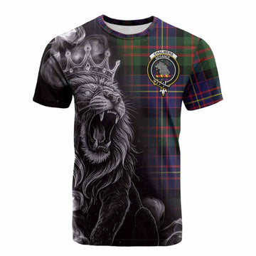 Chalmers Tartan Cotton T-shirt Roaring Lion Heritage