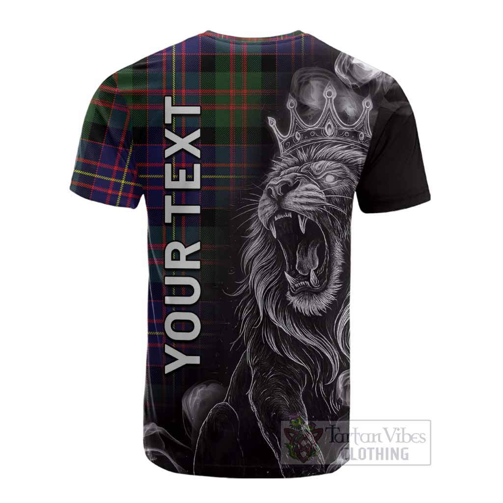 Chalmers Tartan Cotton T-shirt Roaring Lion Heritage