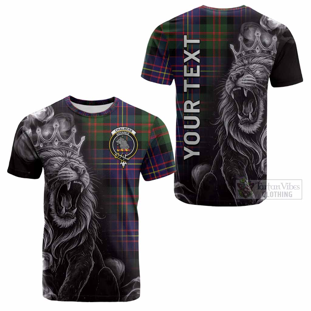 Chalmers Tartan Cotton T-shirt Roaring Lion Heritage