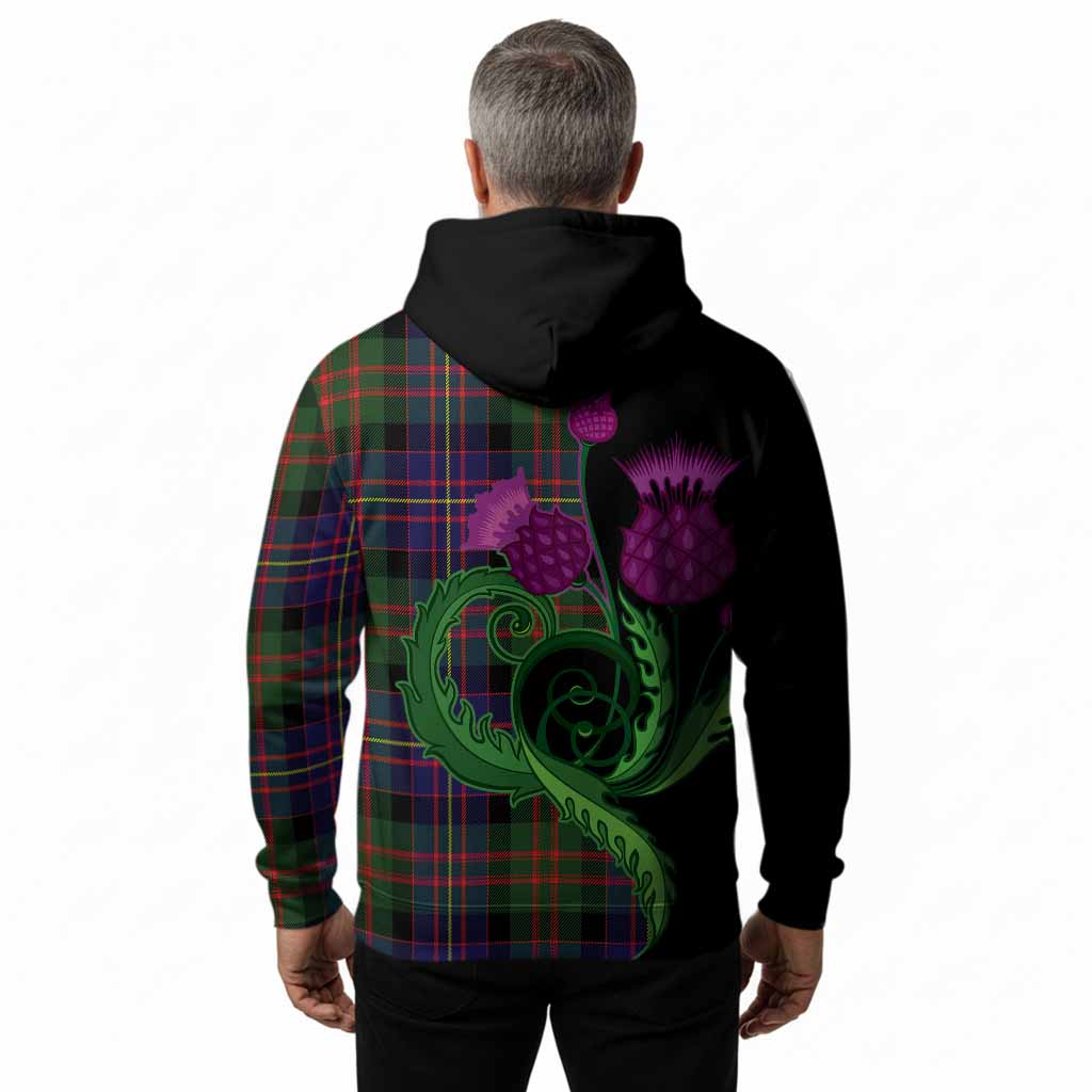 Chalmers Tartan Hoodie Traditional Scottish Thistle