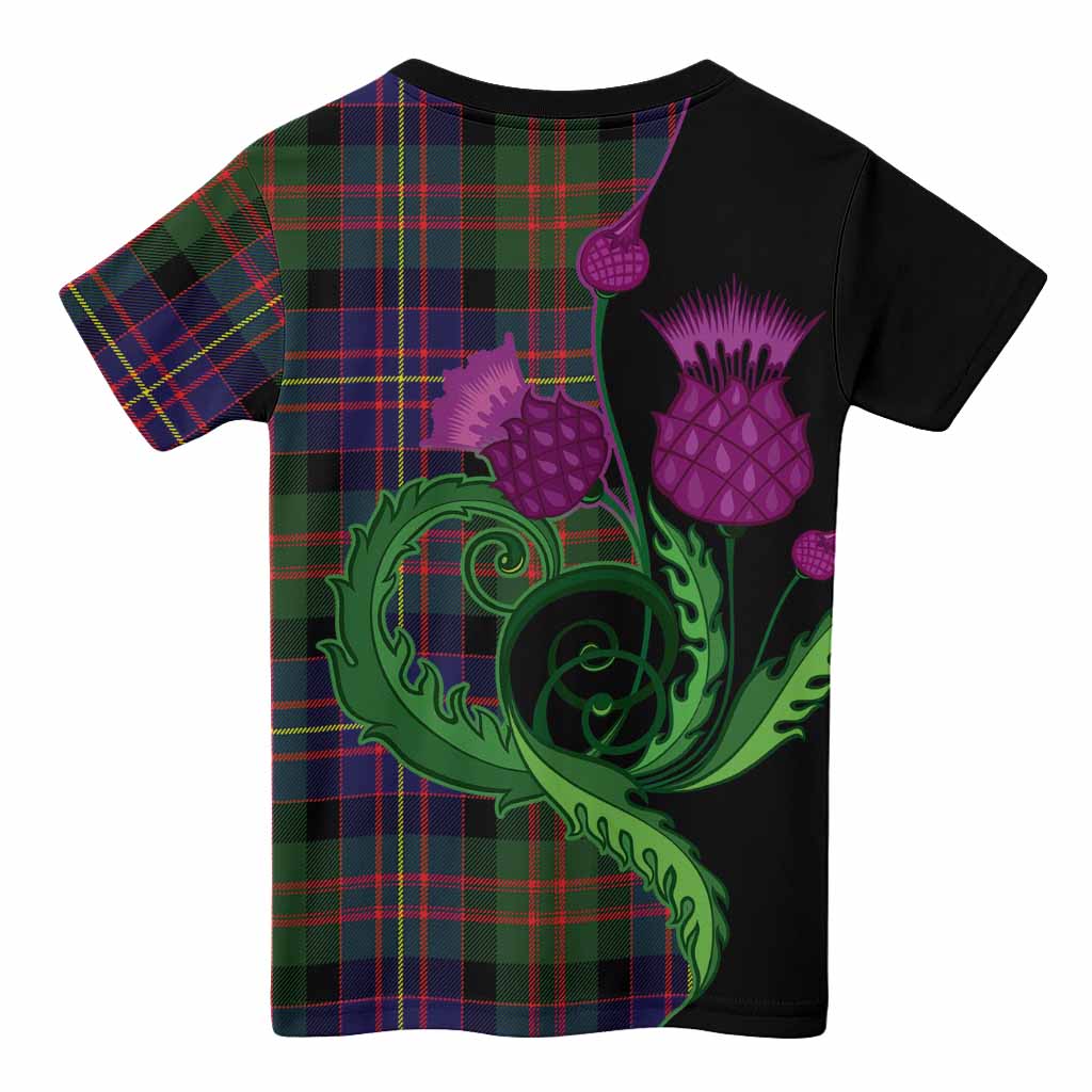 Chalmers Tartan Kid T-shirt Traditional Scottish Thistle