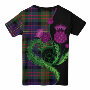 Chalmers Tartan Kid T-shirt Traditional Scottish Thistle