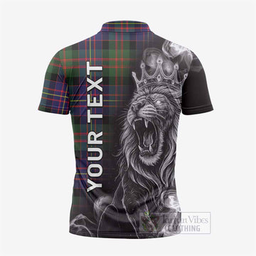 Chalmers Tartan Zipper Polo Shirt Roaring Lion Heritage