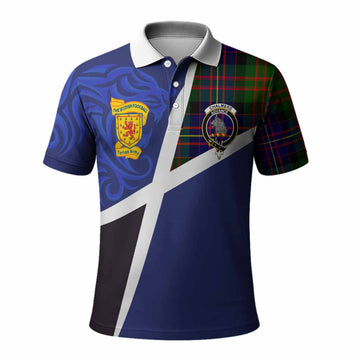 Chalmers The Scottish Football Crest Polo Shirt Lion-Tartan Army