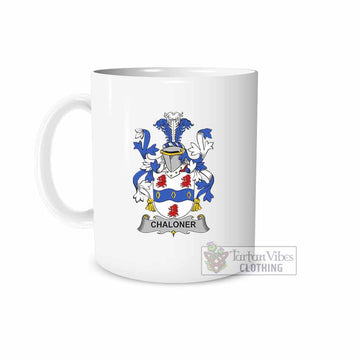 Tartan Vibes Clothing Chaloner Irish Clan Coat of Arms Ceramic Mug