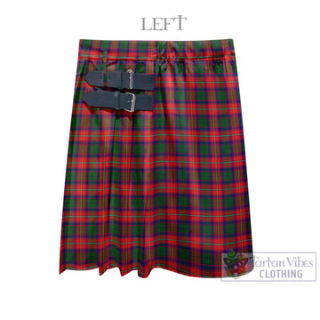 Charteris Tartan Men's Pleated Skirt - Fashion Casual Retro Scottish Kilt Style