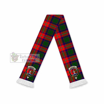 Tartan Vibes Clothing Charteris Tartan Ruffneck Scarf with Family Crest