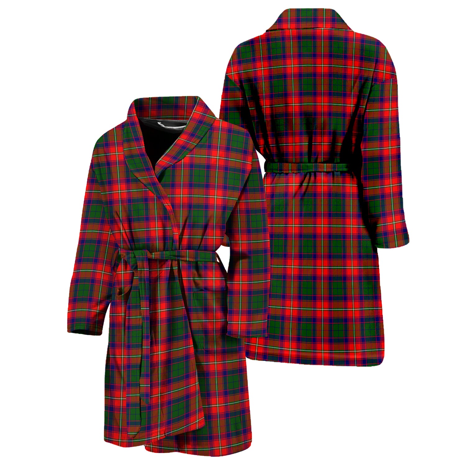 Charteris Tartan Bathrobe Unisex M - Tartan Vibes Clothing