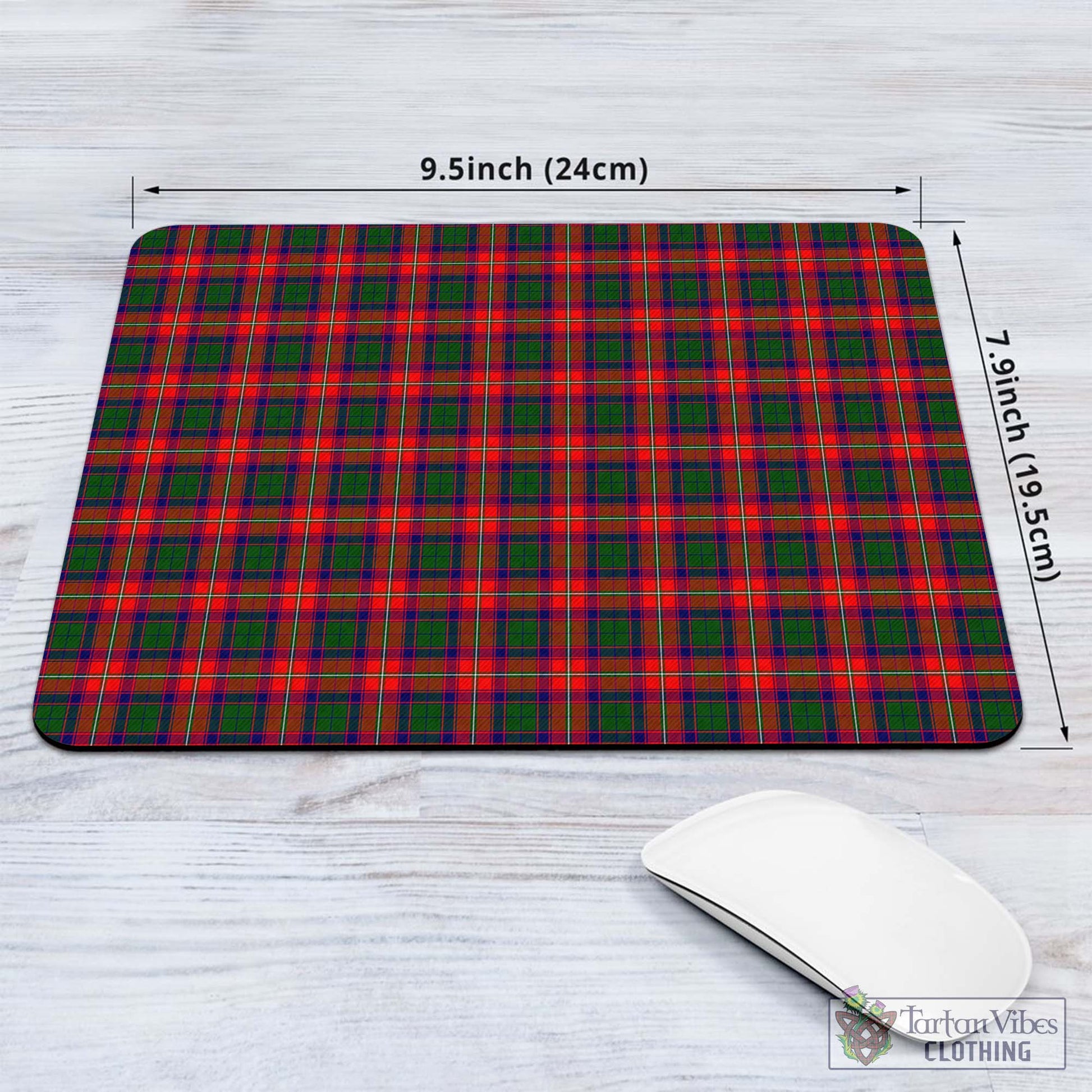 Tartan Vibes Clothing Charteris Tartan Mouse Pad