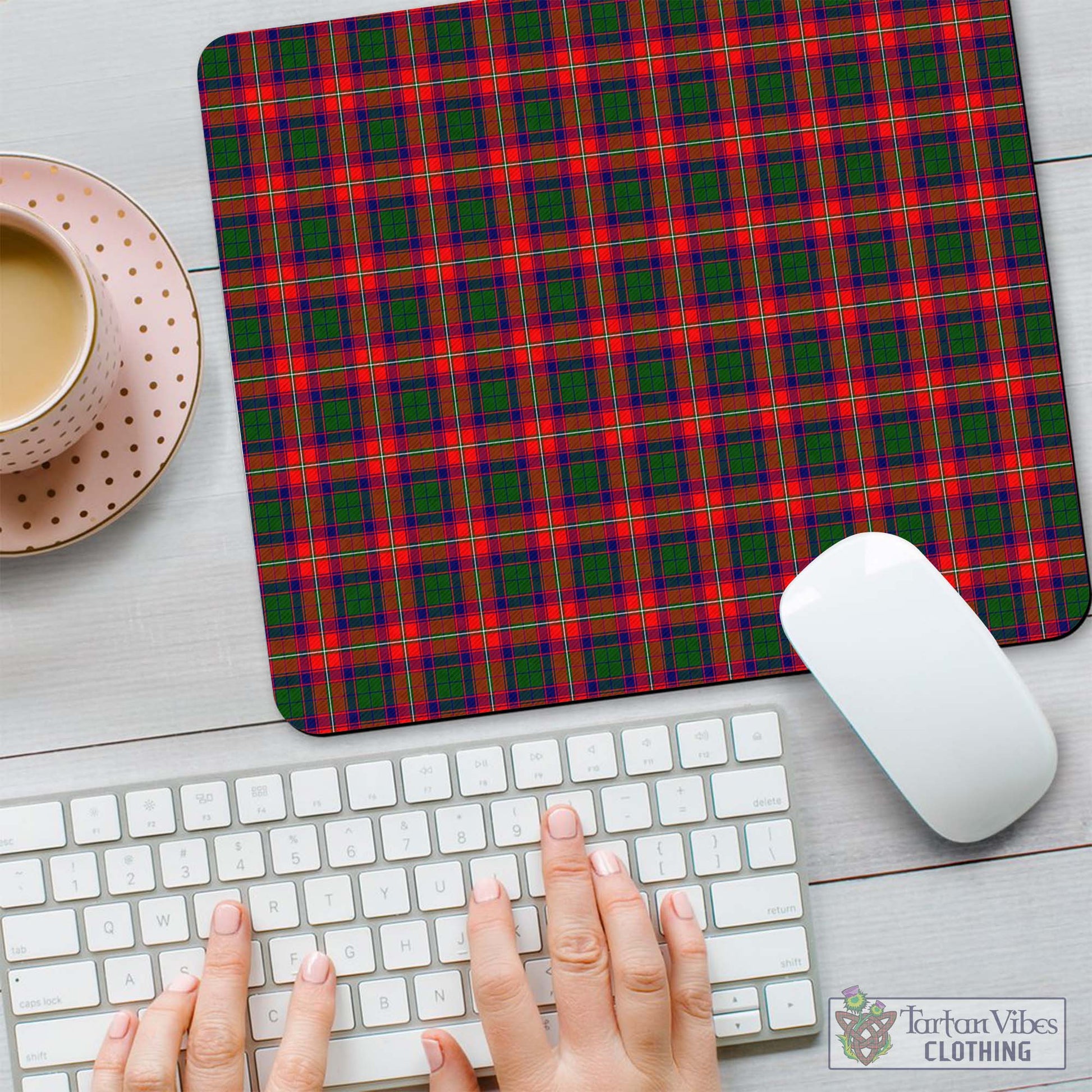 Tartan Vibes Clothing Charteris Tartan Mouse Pad