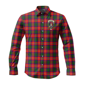 charteris-tartan-long-sleeve-button-up-shirt-with-family-crest