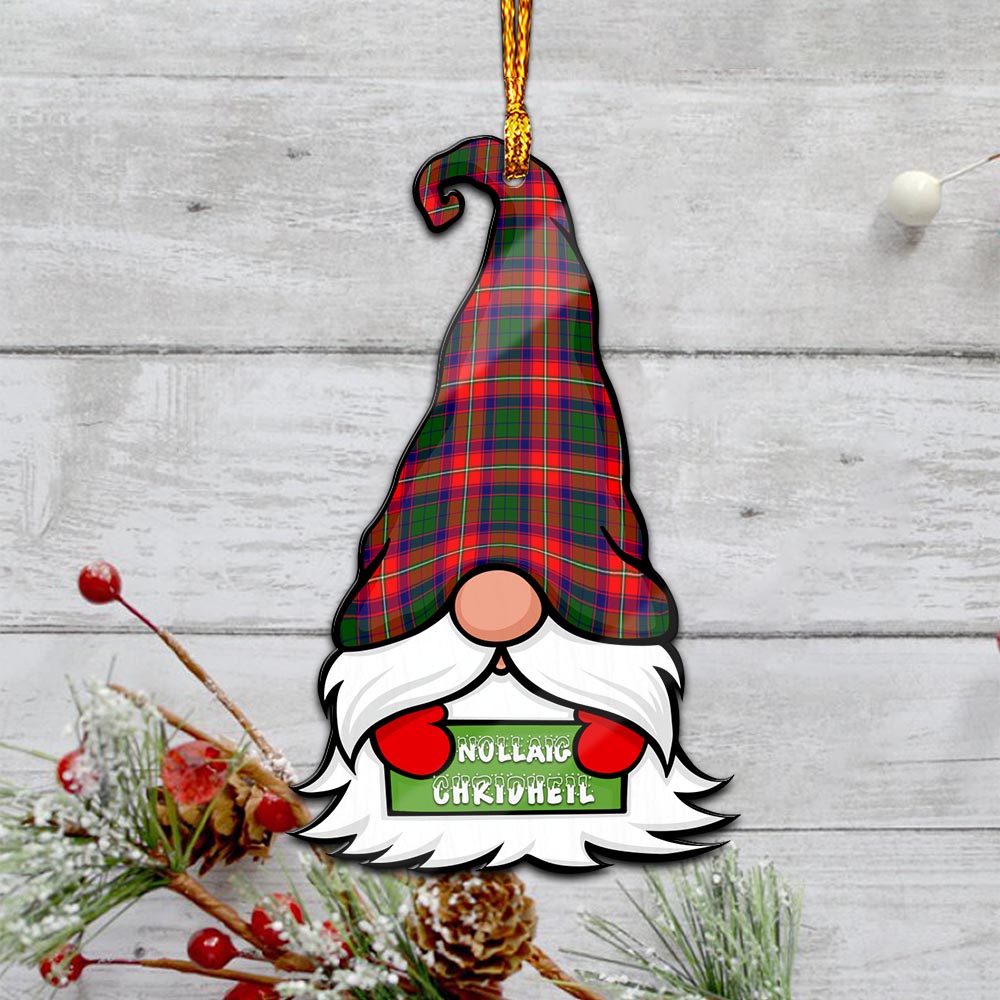 Charteris Gnome Christmas Ornament with His Tartan Christmas Hat - Tartan Vibes Clothing