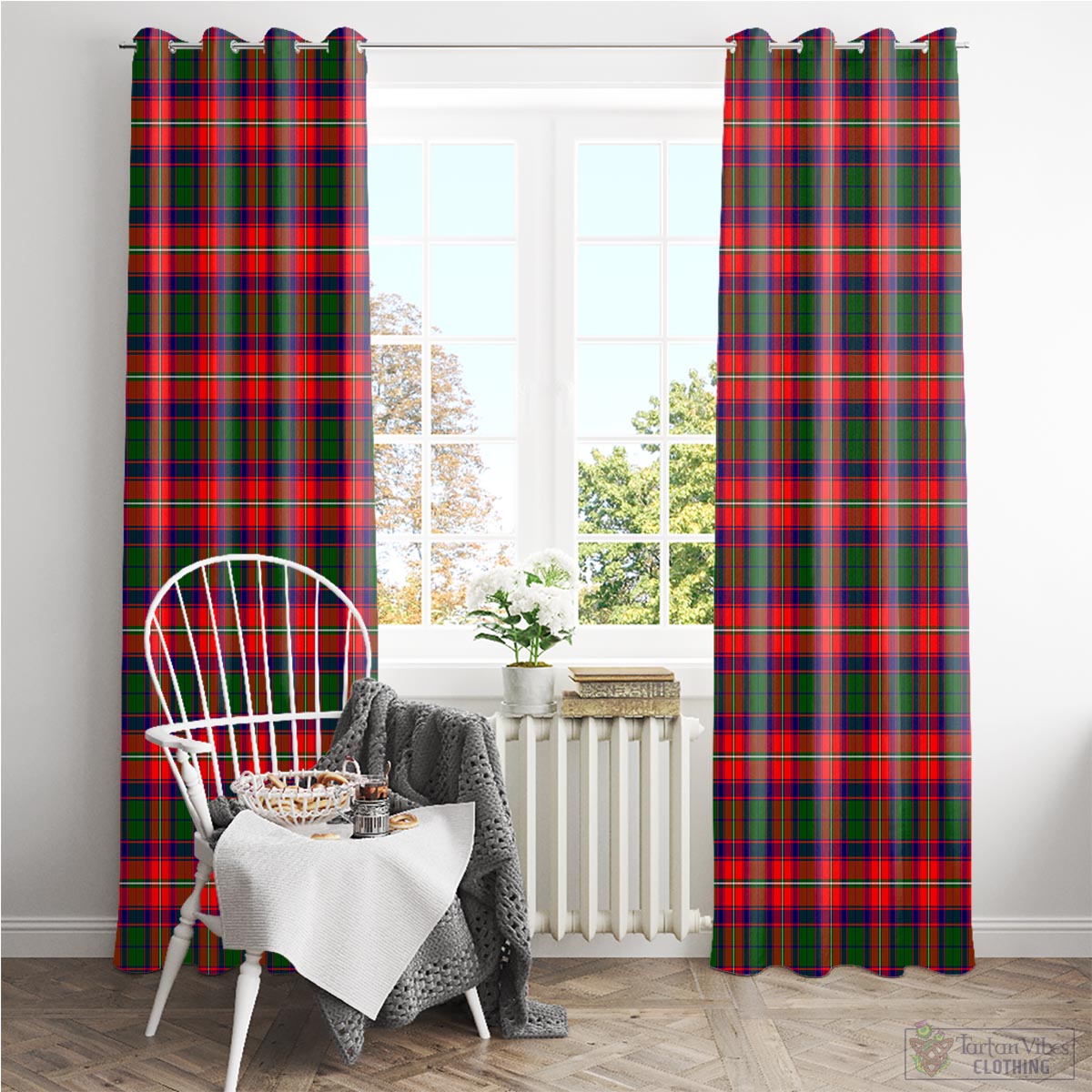 Charteris Tartan Window Curtain