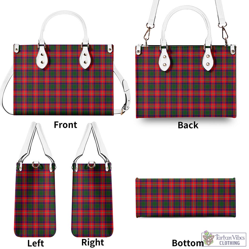 Tartan Vibes Clothing Charteris Tartan Luxury Leather Handbags