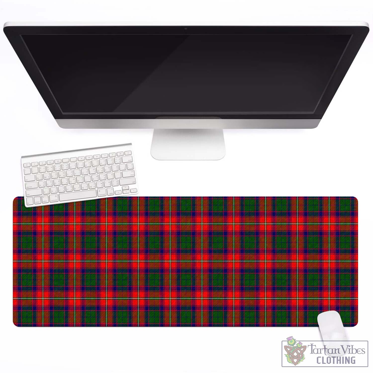 Tartan Vibes Clothing Charteris Tartan Mouse Pad