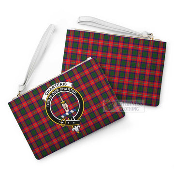 Charteris Family Crest Tartan Clutch Bag