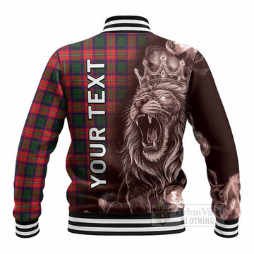 Charteris Tartan Baseball Jacket Roaring Lion Heritage
