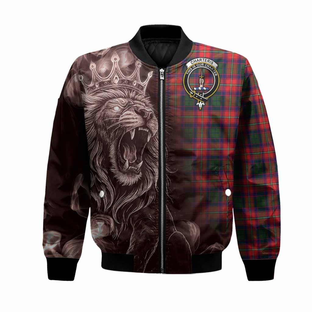 Charteris Tartan Bomber Jacket Roaring Lion Heritage