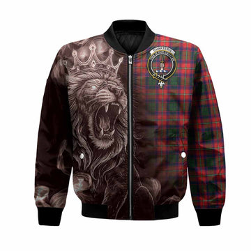 Charteris Tartan Bomber Jacket Roaring Lion Heritage