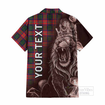 Charteris Tartan Cotton Hawaiian Shirt Roaring Lion Heritage