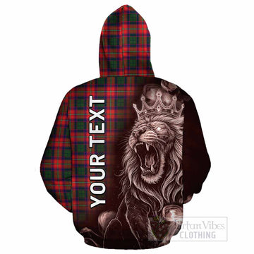 Charteris Tartan Cotton Hoodie Roaring Lion Heritage