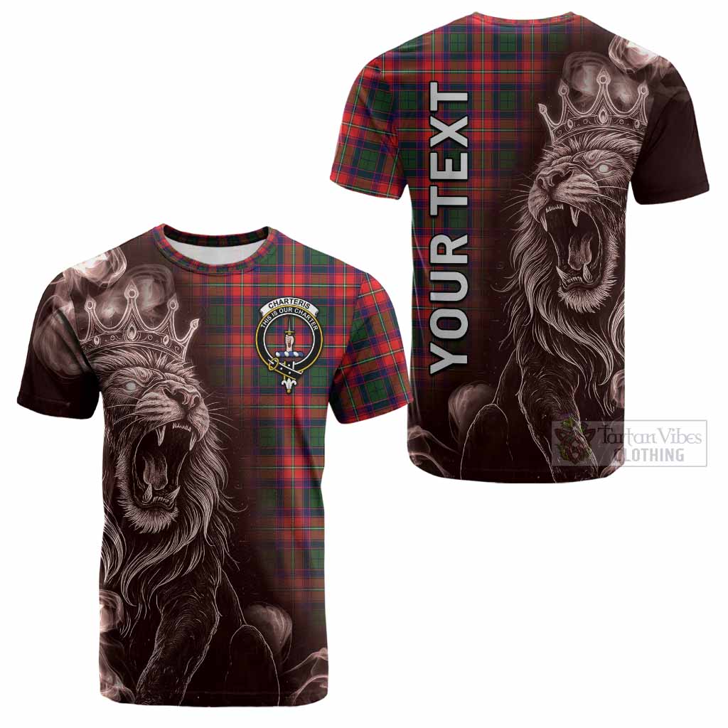 Charteris Tartan Cotton T-shirt Roaring Lion Heritage