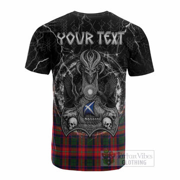 Charteris Tartan Crest Cotton T-shirt Celtic Odin's Raven Legacy