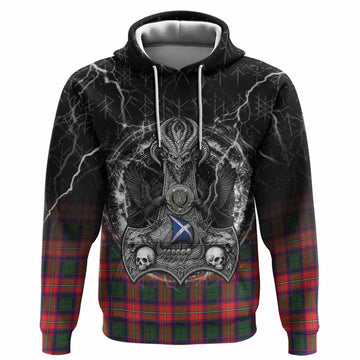 Charteris Tartan Crest Hoodie Celtic Odin's Raven Legacy