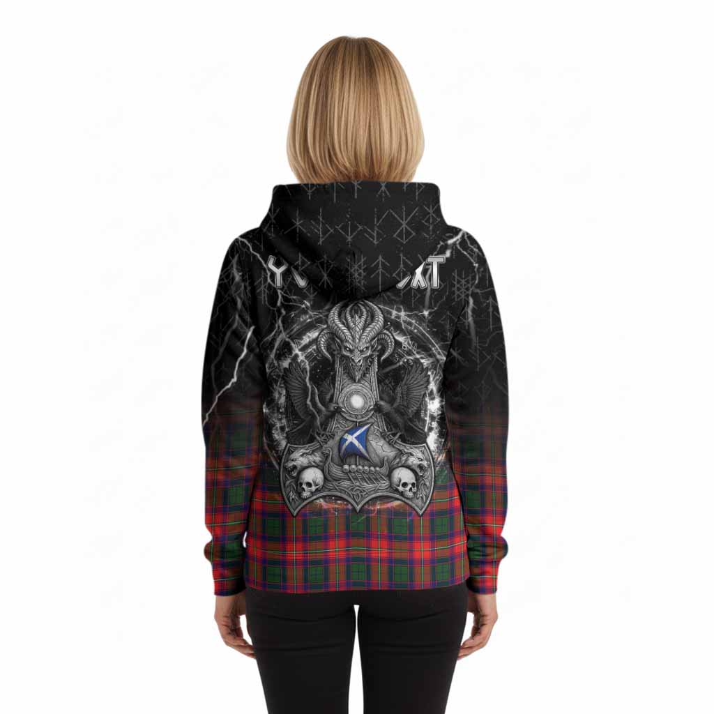 Charteris Tartan Crest Hoodie Celtic Odin's Raven Legacy