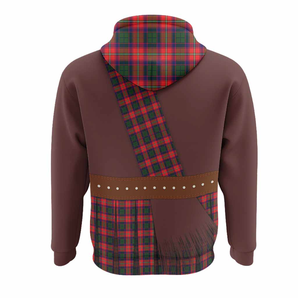 Charteris Tartan Crest Hoodie Kilt Costume Style