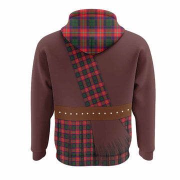 Charteris Tartan Crest Hoodie Kilt Costume Style