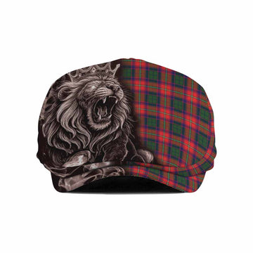 Charteris Tartan Flat Cap, Jeff Cap Roaring Lion Heritage