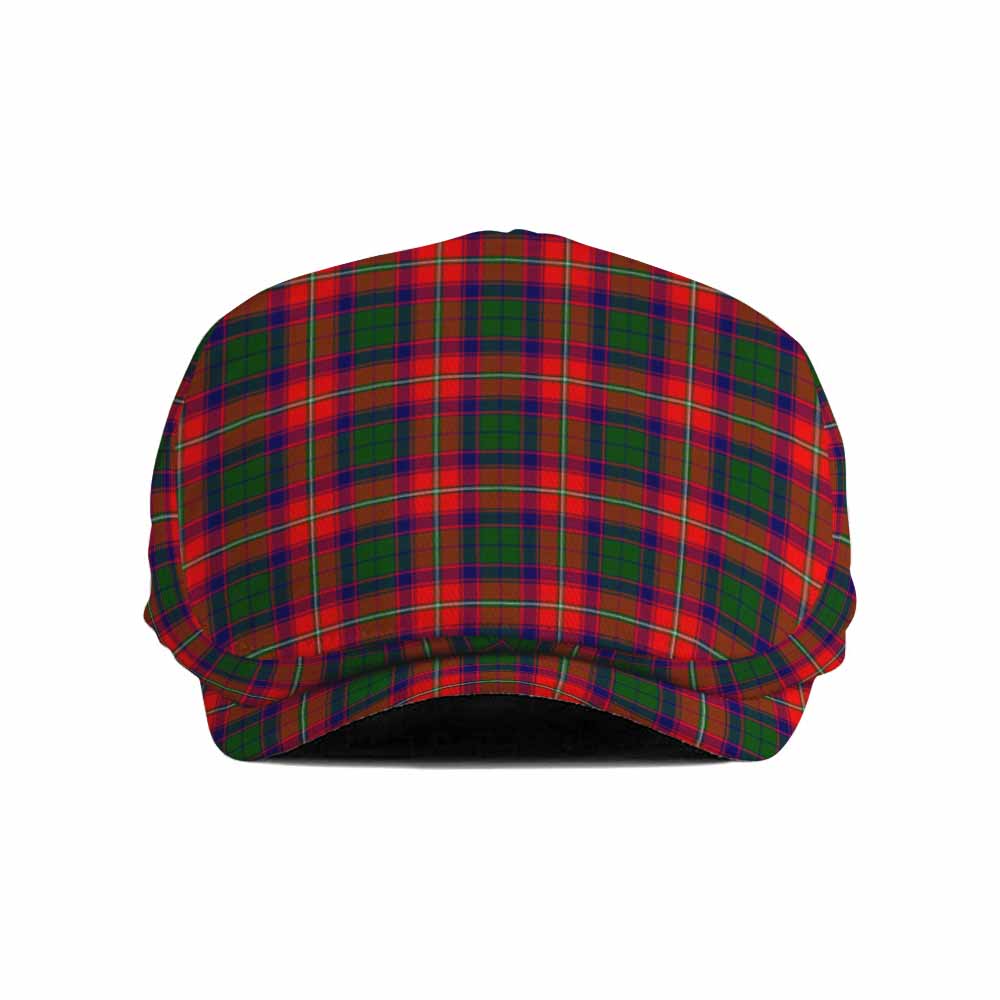Charteris Tartan Jeff Cap, Tartan Flat Cap