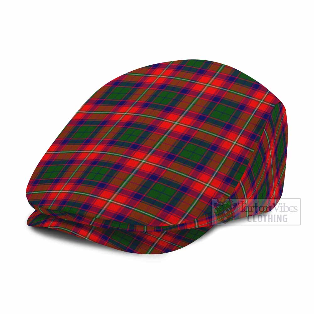 Charteris Tartan Jeff Cap, Tartan Flat Cap