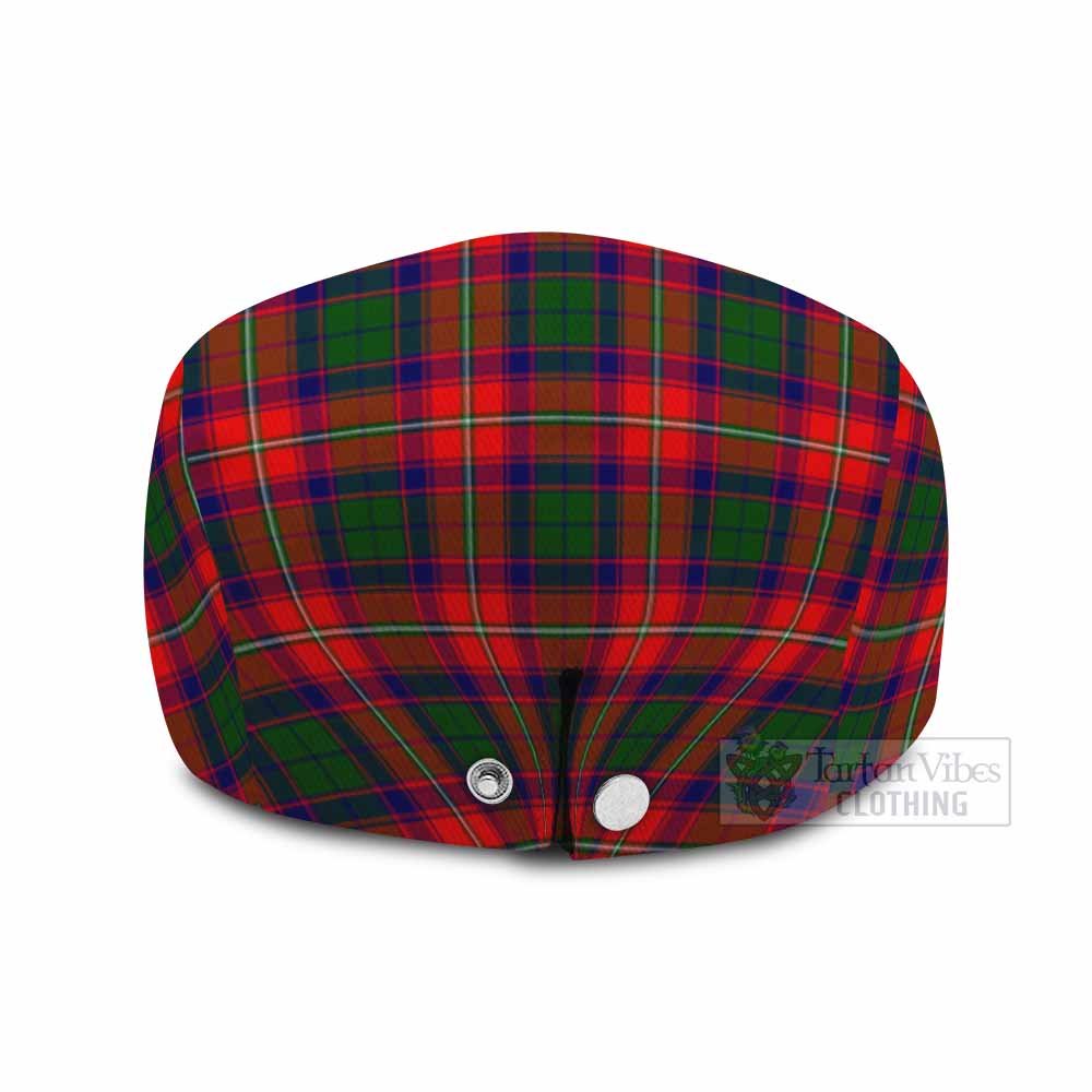 Charteris Tartan Jeff Cap, Tartan Flat Cap