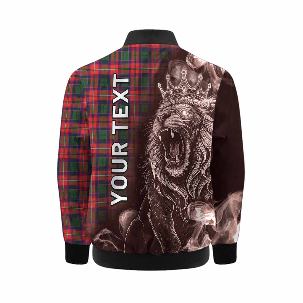 Charteris Tartan Kid Bomber Jacket Roaring Lion Heritage