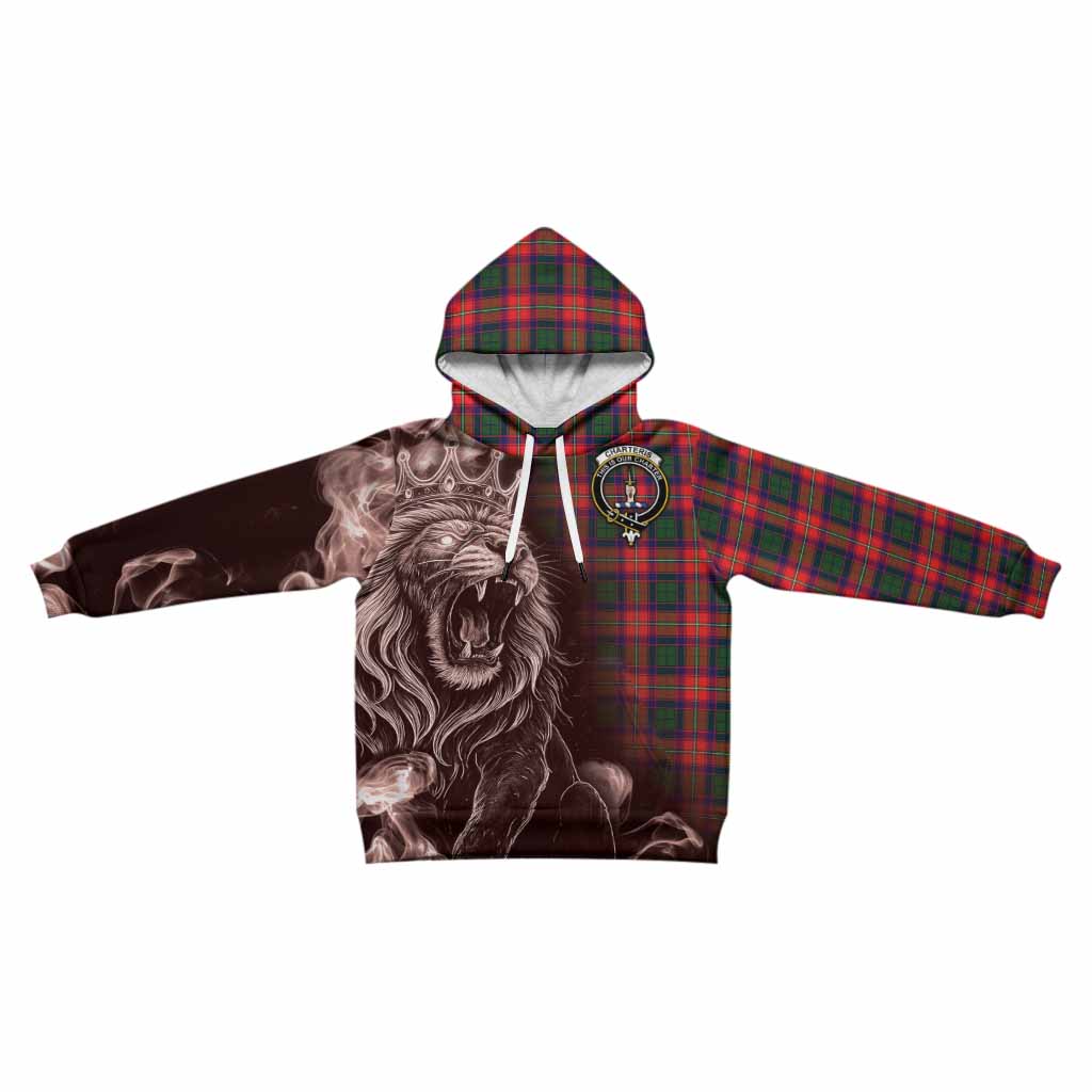 Charteris Tartan Kid Hoodie Roaring Lion Heritage