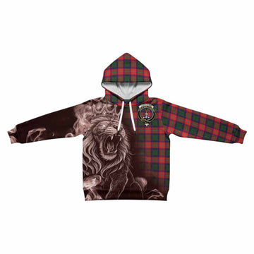 Charteris Tartan Kid Hoodie Roaring Lion Heritage