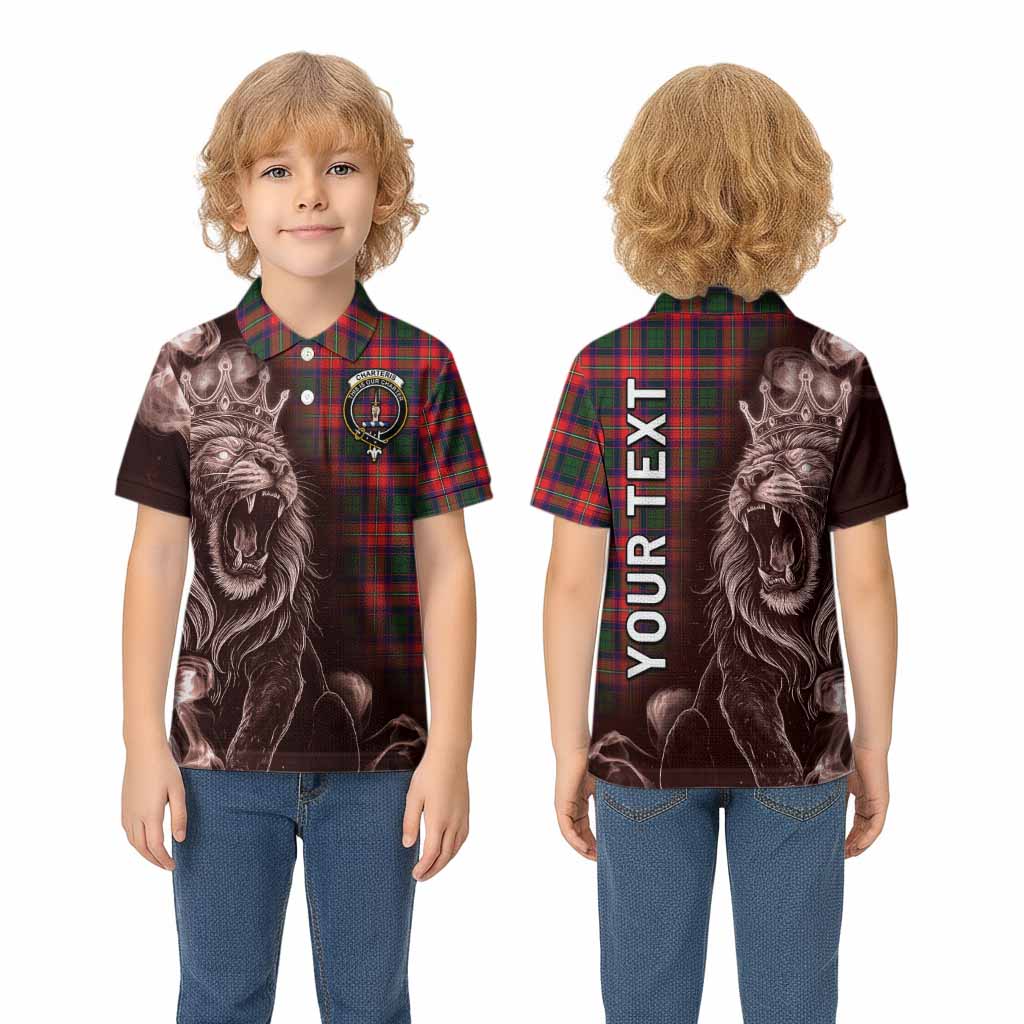 Charteris Tartan Kid Polo Shirt Roaring Lion Heritage