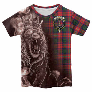 Charteris Tartan Kid T-shirt Roaring Lion Heritage