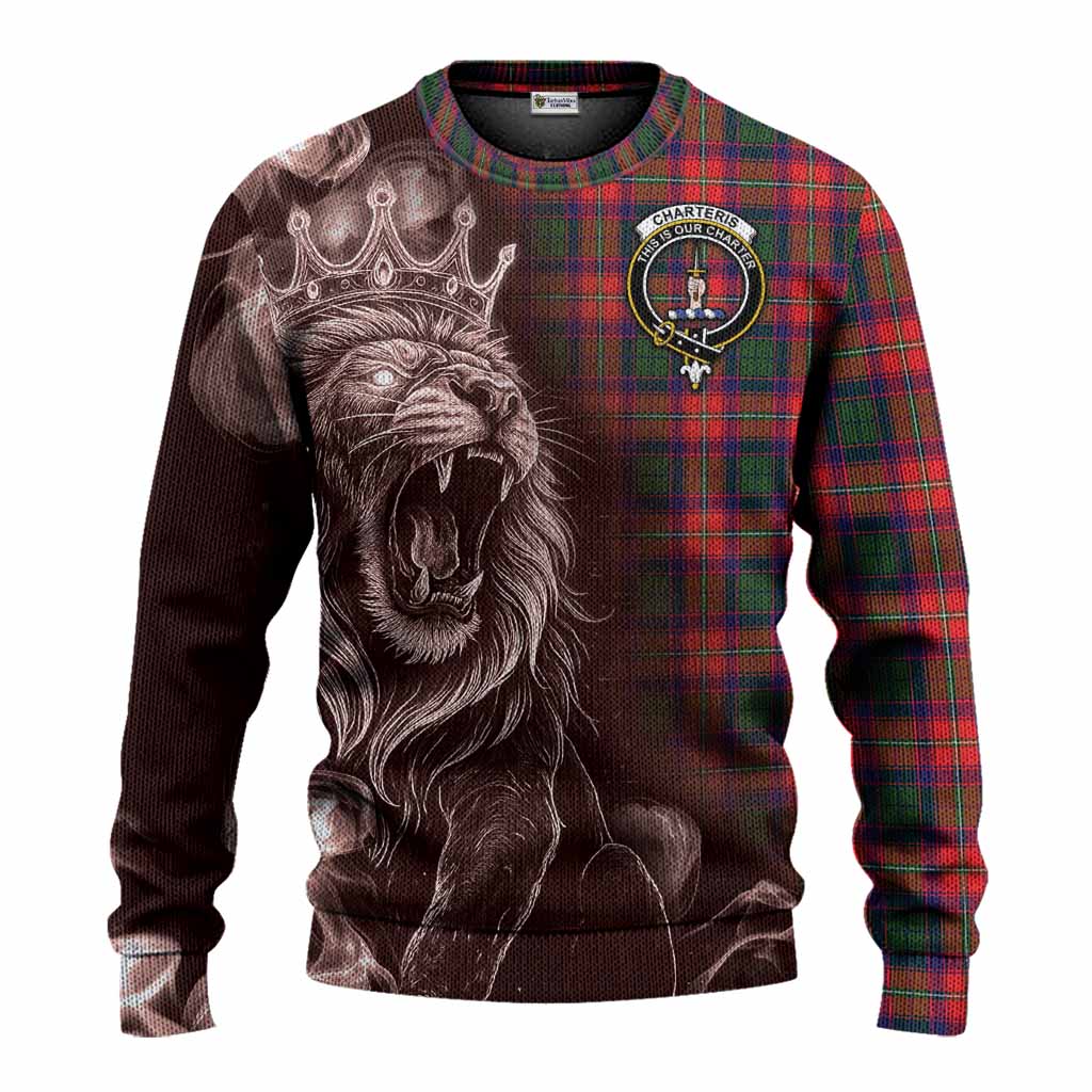 Charteris Tartan Knitted Sweater Roaring Lion Heritage