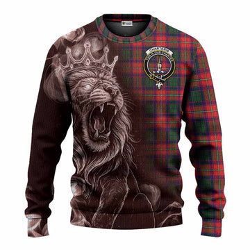 Charteris Tartan Knitted Sweater Roaring Lion Heritage