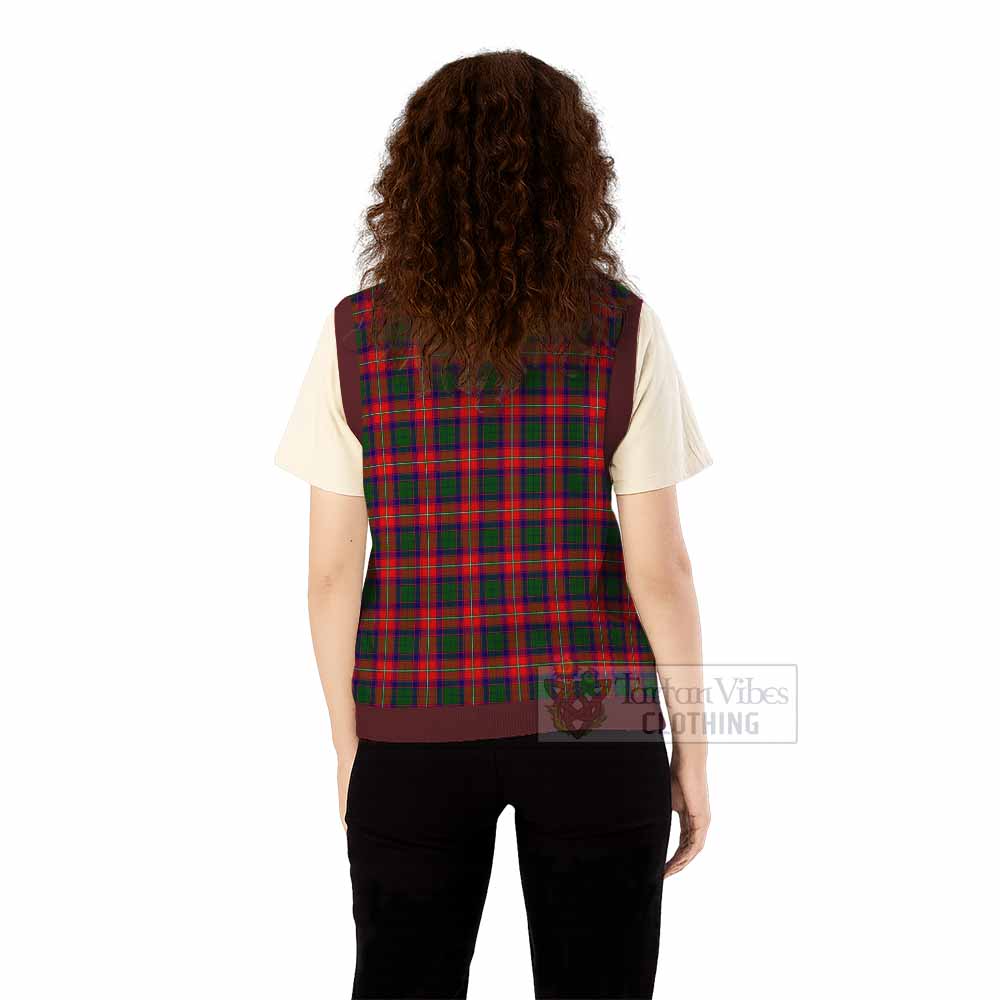Charteris Tartan Knitted V-Neck Vest - Tartan Vibes Clothing