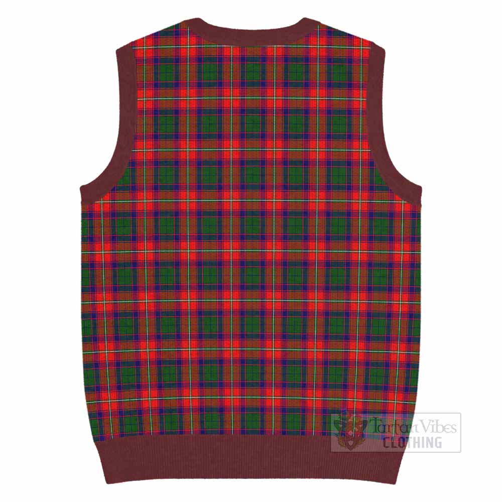 Charteris Tartan Knitted V-Neck Vest - Tartan Vibes Clothing
