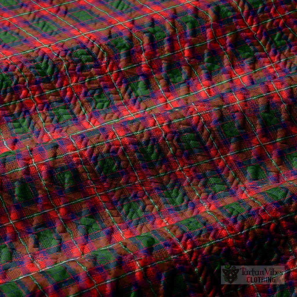 Charteris Tartan Men’s Polo Sweater Top with Family Crest