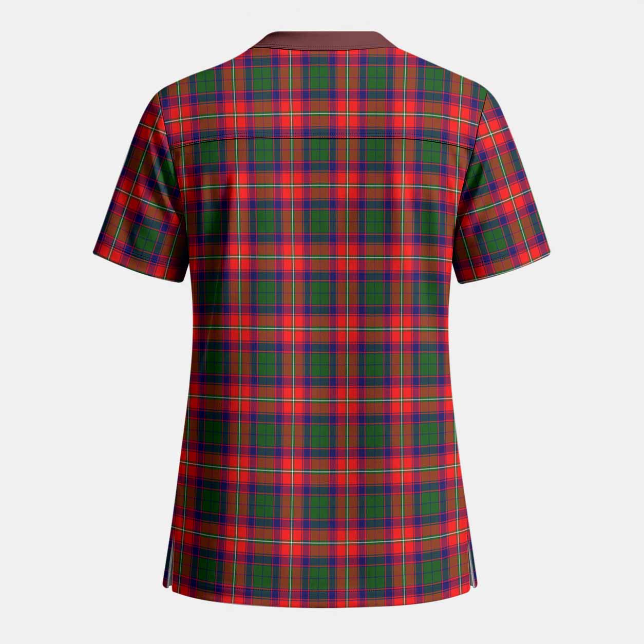 Charteris Tartan Scrub Top - Tartan Vibes Clothing