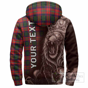 Charteris Tartan Sherpa Hoodie Roaring Lion Heritage