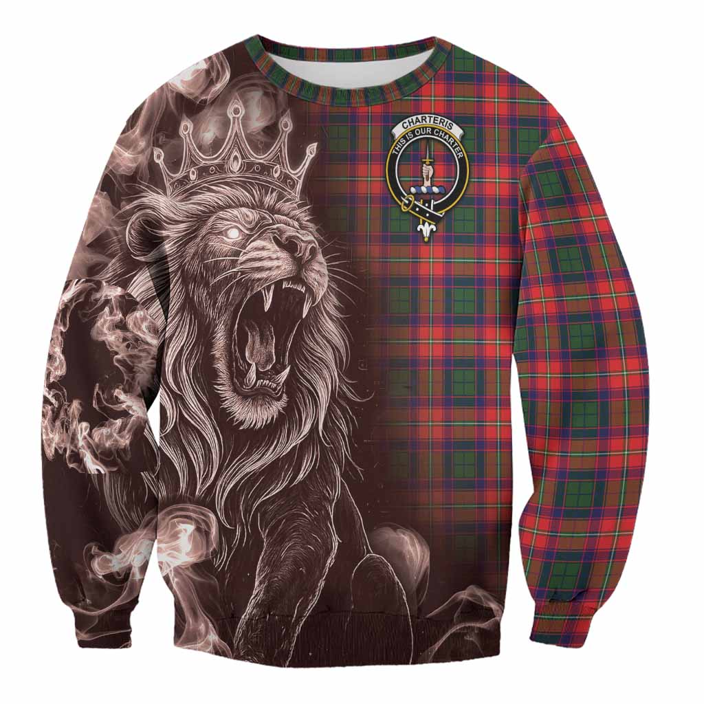 Charteris Tartan Sweatshirt Roaring Lion Heritage